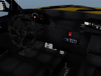 Taxi Simple 3D model