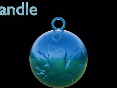 Christmas Balls 3D print model