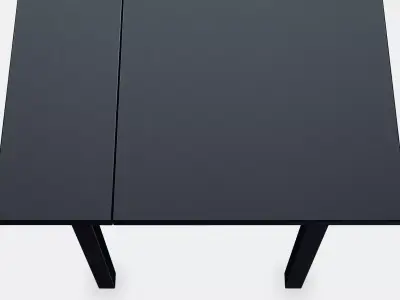 NORDVIKEN Drop-leaf table Low-poly 3D model