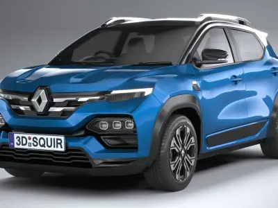 Renault Kiger 2022 3D model
