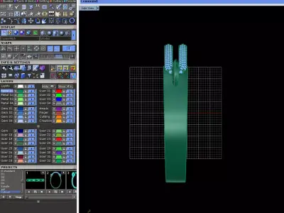 Luxury WALTERS FAITH Gemstone Bracelet 3D print model