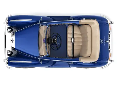 Toy car Mercedes-Benz 300S 3D model