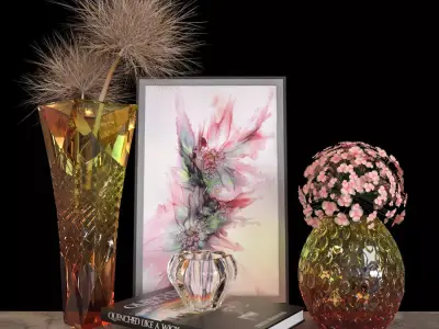 Decor 02 3D model purchase
