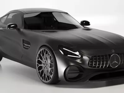Mercedes Benz AMG GT 2020 Coupe 3D model