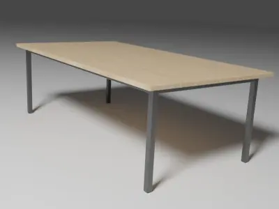 Simple table Free 3D model
