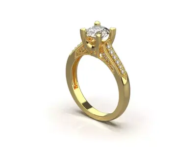 ring code 157 3D print model