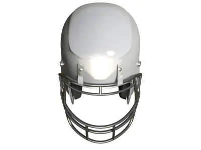 Football helmet 3D model