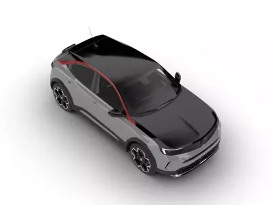 Vauxhall Mokka 2021 3d model 3D model