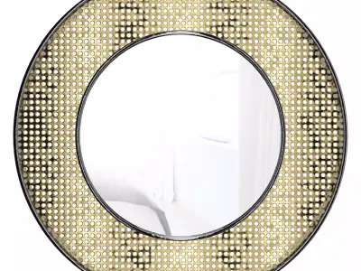 Lilath Eclectic Venetian Accent Mirror 3D model