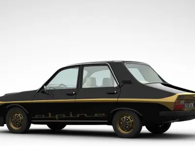 Renault 12 Alpine 3D model