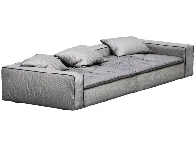 Miami Beach Sofa 350 By Baxter 3D model