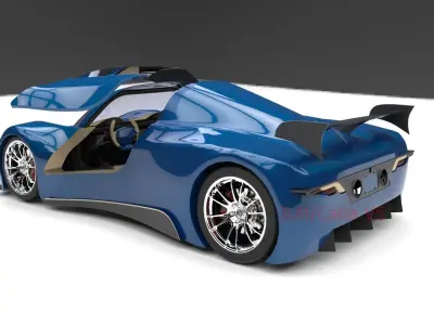 Sport car 3D model