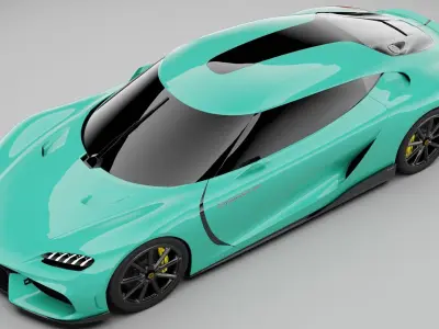 Koenigsegg Gemera 3D model