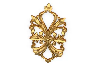 Classic decor ornament 165 3D model