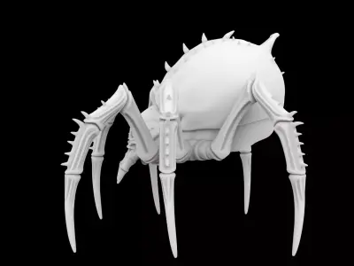 Giant Spider Statue 3D Print Model 3D print model