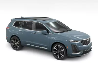 2020 Cadillac XT6 3D model