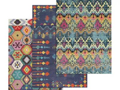 Rug Set 1650 3D model