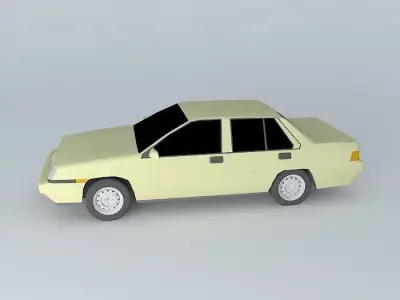 1985 Proton Saga Free 3D model