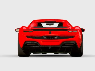 Ferrari 296 GTB 3D model