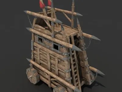 Siege Vehicle 3D model