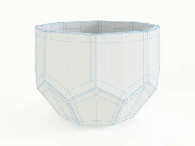 Classic Garden Planters 3D model