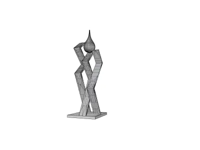 Abstract Sculpture 3D model