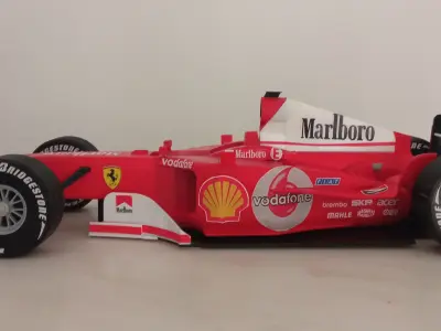 3D Printable Ferrari F2004 3D print model