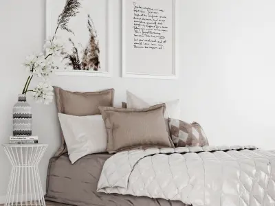 Bedroom set 13 3D model