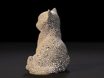 Cat Statue 3D print model