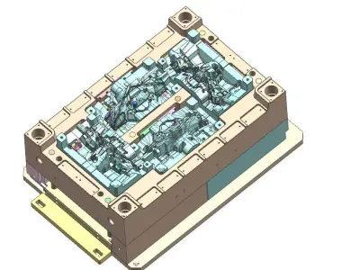 Plastic Mold COVERHANDLE-FR-RR 3D print model