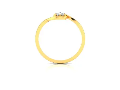 Women Engagement Ring 3dm STL FBX OBJ Render 3D print model buy