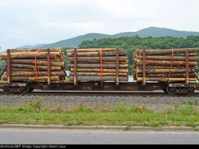 HO Ortner 65 FS-139 Skeleton Pulpwood Log Car  3D print model