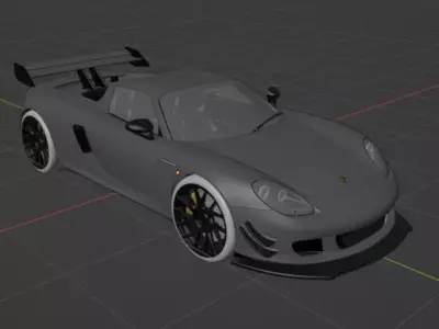 Porsche Carrera 3D model