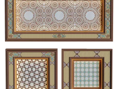  islamic set 585 3D model
