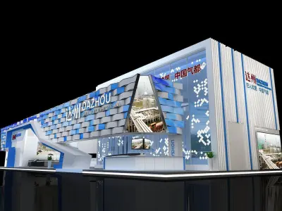 Exhibition - Area - 36X15-3DMAX2009-08 3D model