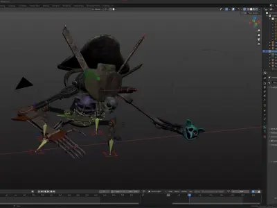 The Prototype - Poppy Playtime Chapter 5 Fan Model Free low-poly 3D model