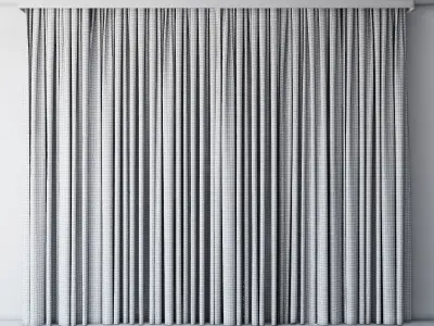 Tulle Low-poly 3D model