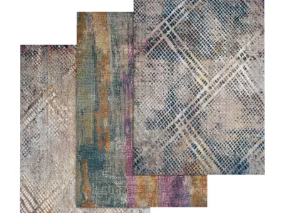 Rug Set 2110 3D model