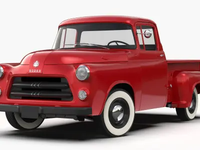 Dodge C100 1956 3D model