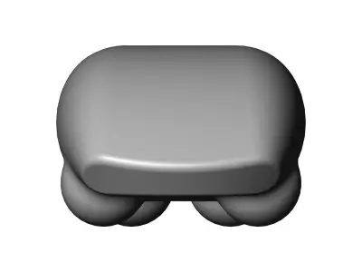 Miniature vehicle automotive speed sculpture N010 3D print model