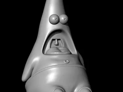 Patrick star stl Free Free 3D print model