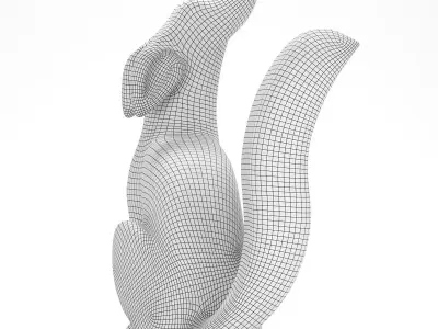 Alebrije coyote 02 3D model