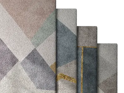 Carpet set 49 3D model