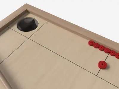 Novus Game Table Set 3D model