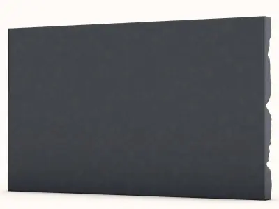 Rough Sandstone Wall Kitbash 3D model