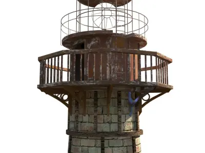Old Lighthouse Free 3D model