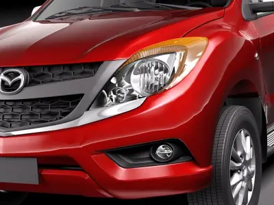 Mazda BT-50 2012 3D model