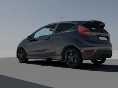 Carros citroen hatchback Free 3D model