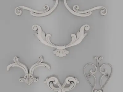 Trim Ornament 100 3D model