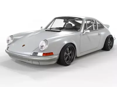 Porsche 911 Coupe 1970 3D model
